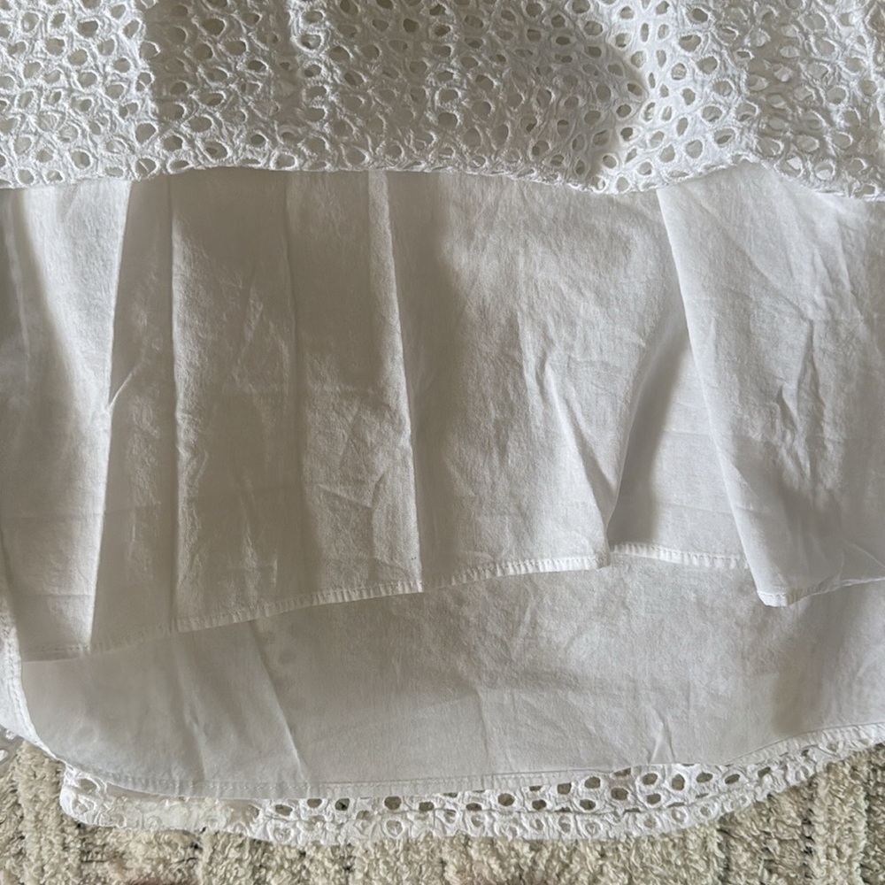 Everlane Textured White Midi Dress - Picture 11 of 13